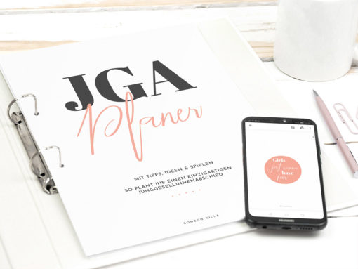 Digitaler JGA Planer mit Junggesellinnenabschied Ideen